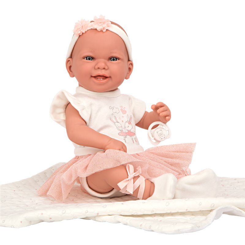 ELEGANCE 42 CM ZOE BAILARINA C/MANTA