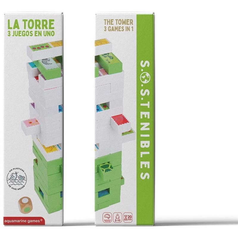 LA TORRE PLUS 3 JUEGOS EN 1 FSC 100%