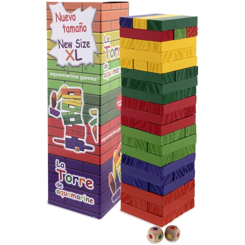 LA TORRE DE COLORES XL AQUAMARINE