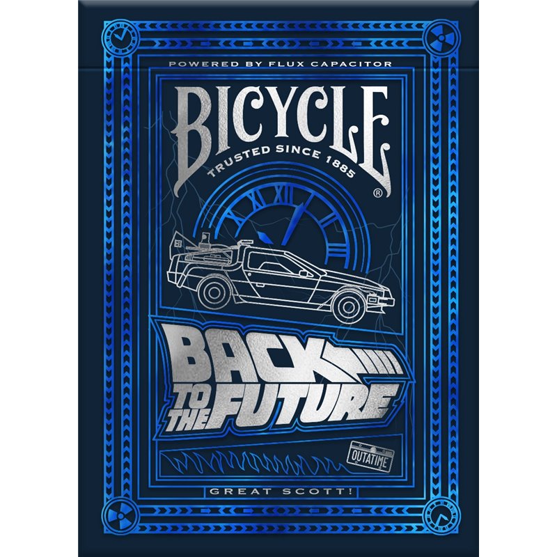 NAIPES - BARAJA BICYCLE BACK TO THE FUTURE