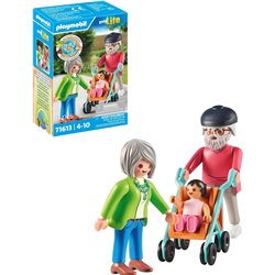 ABUELOS CON BEBE PLAYMOBIL