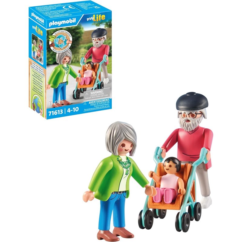 ABUELOS CON BEBE PLAYMOBIL