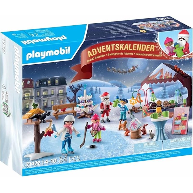 CALENDARIO DE ADVIENTO: VIAJE AL MERCADO PLAYMOBIL