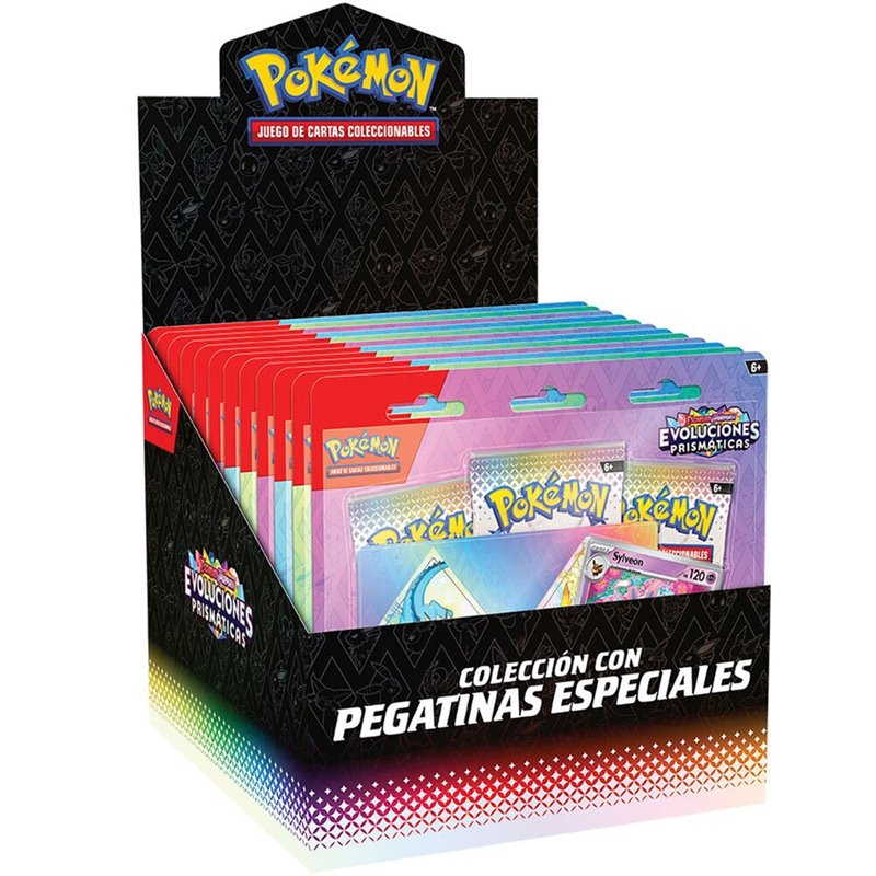 (PREPEDIDO) POKEMON TCG EVOLUCIONES PRISMATICAS SV8.5 - TECH STICKER BLISTER