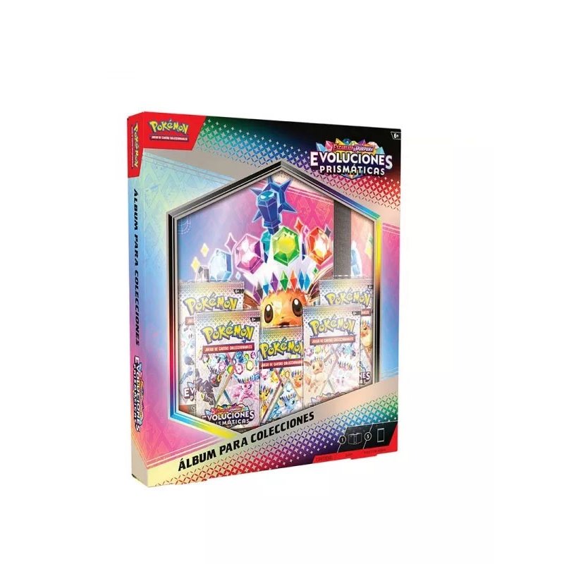 (PREPEDIDO) POKEMON TCG EVOLUCIONES PRISMATICAS SV8.5 - BINDER COLLECTION