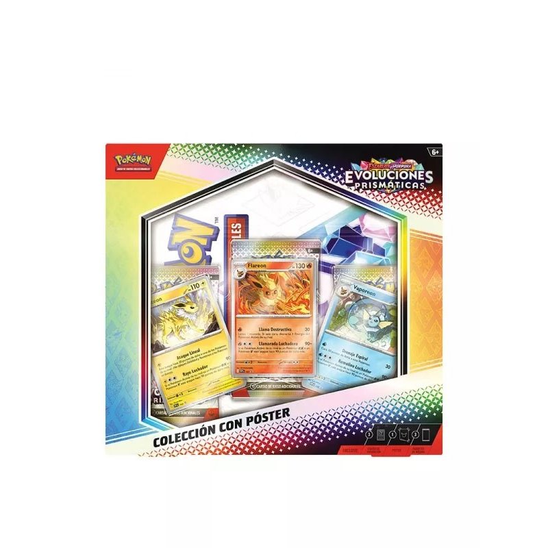(PREPEDIDO)  POKEMON TCG EVOLUCIONES PRISMATICAS SV8.5 - POSTER COLLECTION