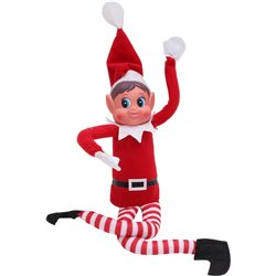 MUÑECO ELFO CHICA PIERNAS LARGAS