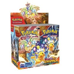 POKEMON TCG - SV08 DISPLAY 36 SOBRES CHISPAS FULGURANTES