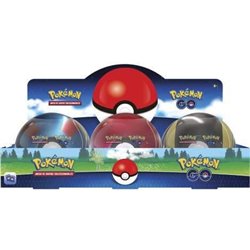 DISPLAY 6 POKEMON POKE BALL LATA OCTUBRE 2024