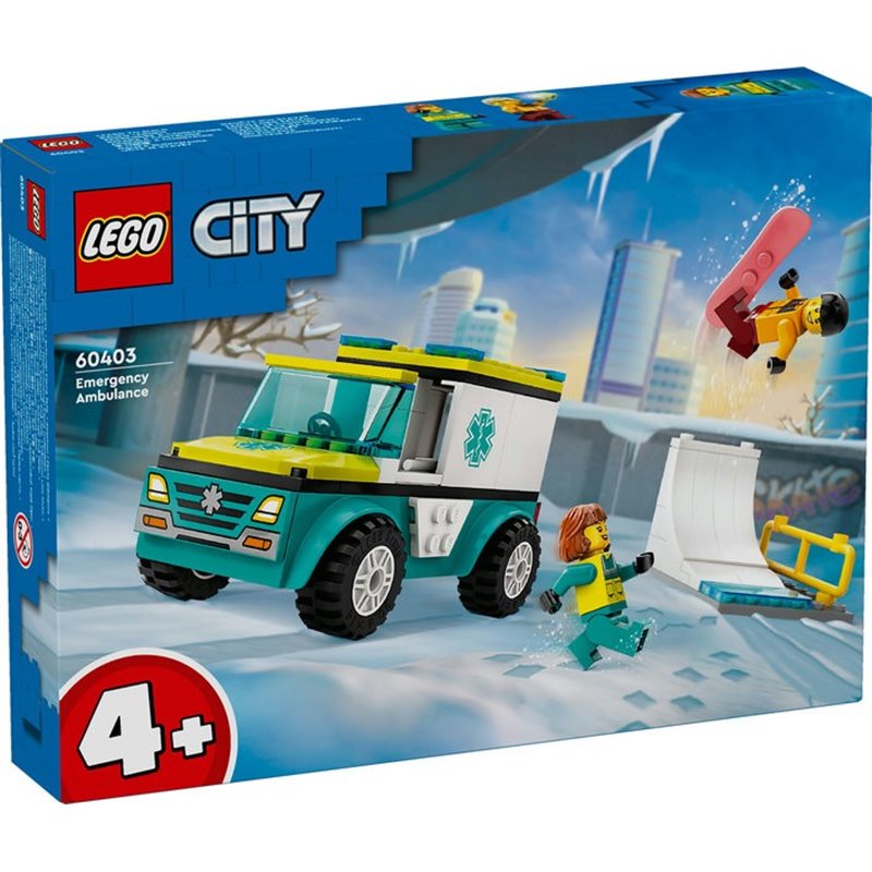 LEGO CITY - AMBULANCIA DE EMERGENCIAS