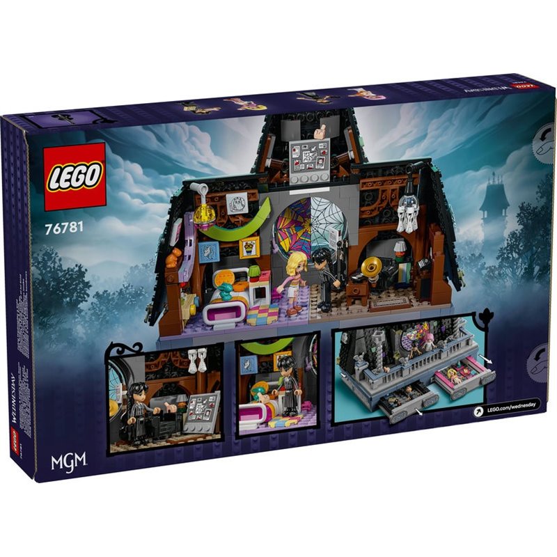 LEGO WEDNESDAY - DORMITORIO DE MIERCOLES Y ENID