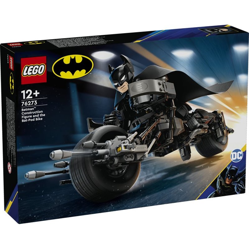(PREPEDIDO) LEGO BATMAN - FIGURA PARA CONSTRUIR: BATMAN Y MOTO BAT-POD