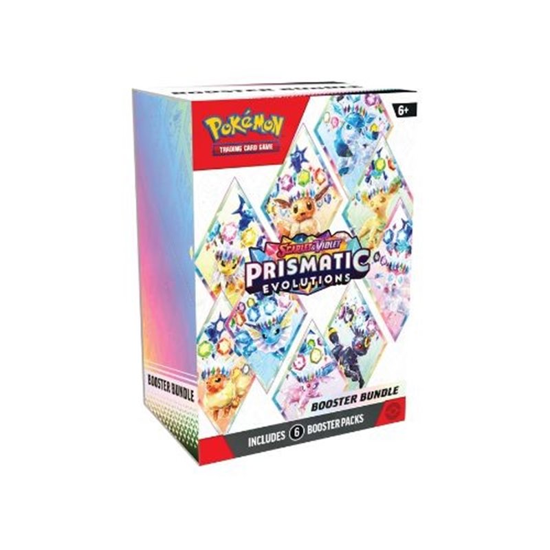 (PREPEDIDO) POKEMON TCG EVOLUCIONES PRISMATICAS SV8.5 - BOOSTER BUNDLE