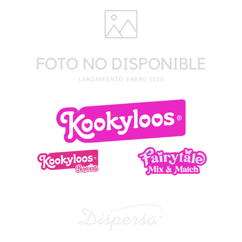 DISPLAY 6 KOOKYLOOS PRINCESS DOLLS