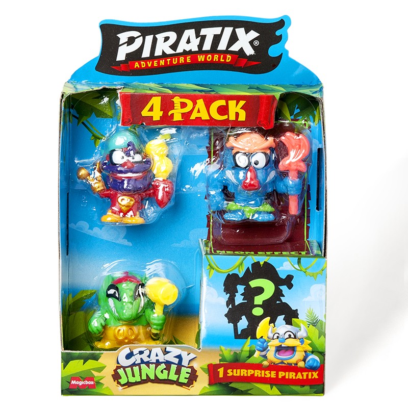 PIRATIX CRAZY JUNGLE FOUR PACK