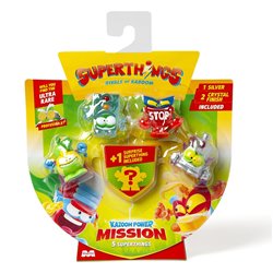 SUPERTHINGS KAZOOM POWER MISSION - FIVE PACK (4+1SUPERTHINGS)
