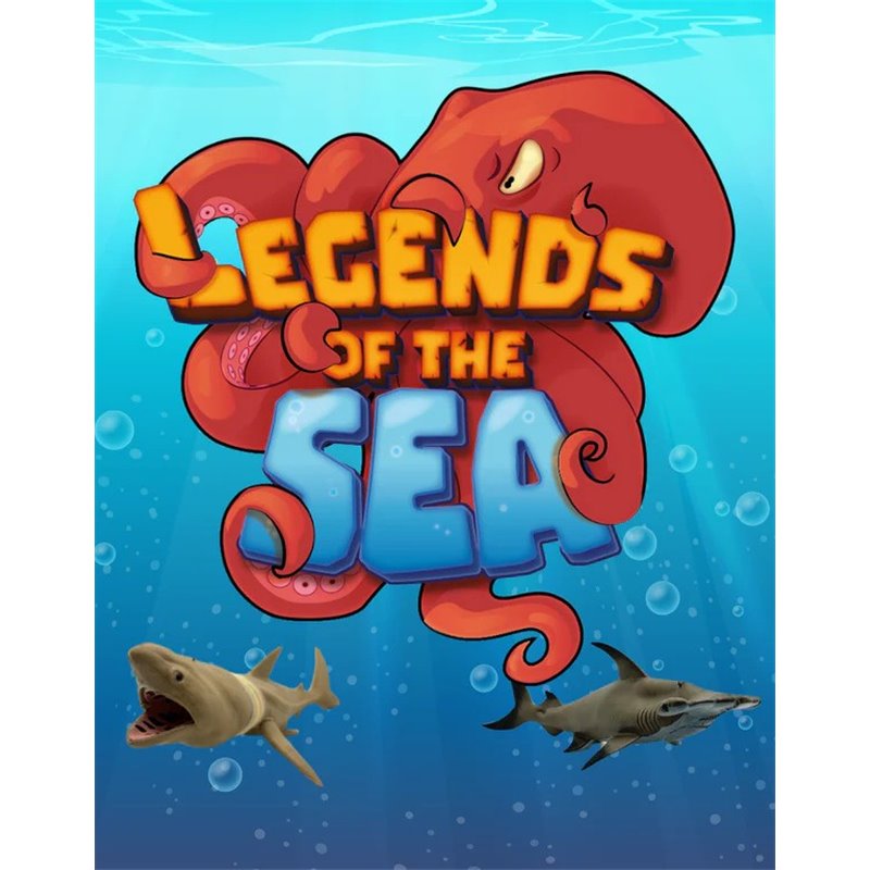 DISPLAY 8 SOBRES LEGENDS OF THE SEA - ANIMAL PREDATORS