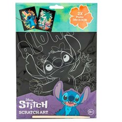 POSTER RASCA Y DESCUBRE STITCH X2