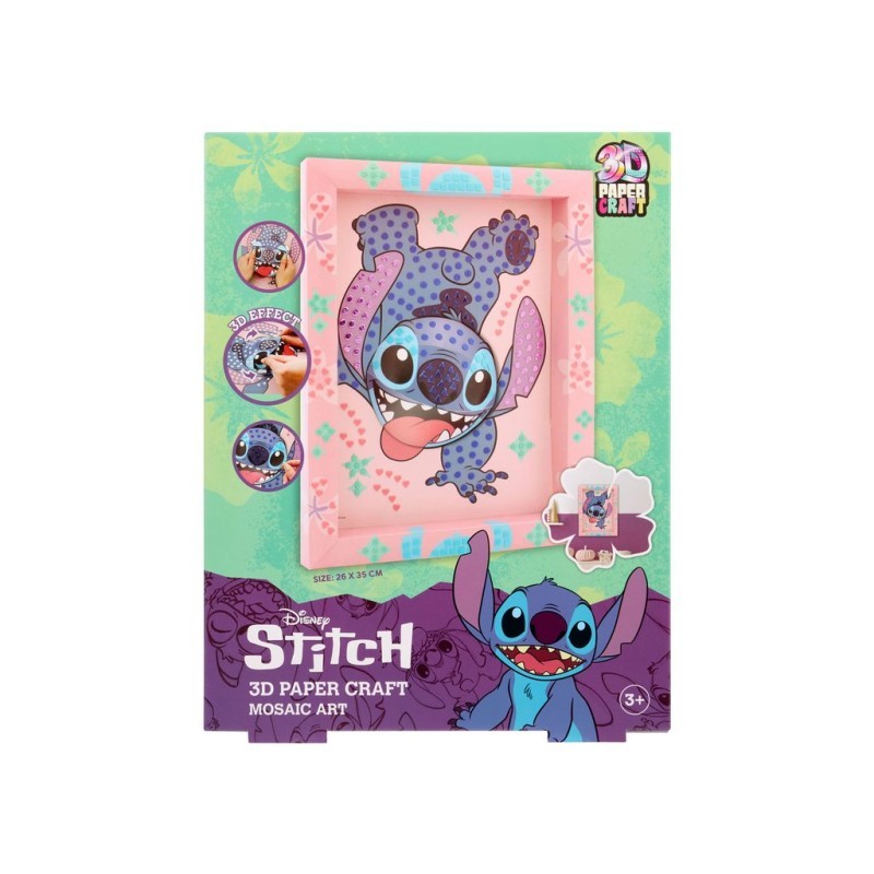 CREA MOSAICO 3D LILO&STITCH ST24334