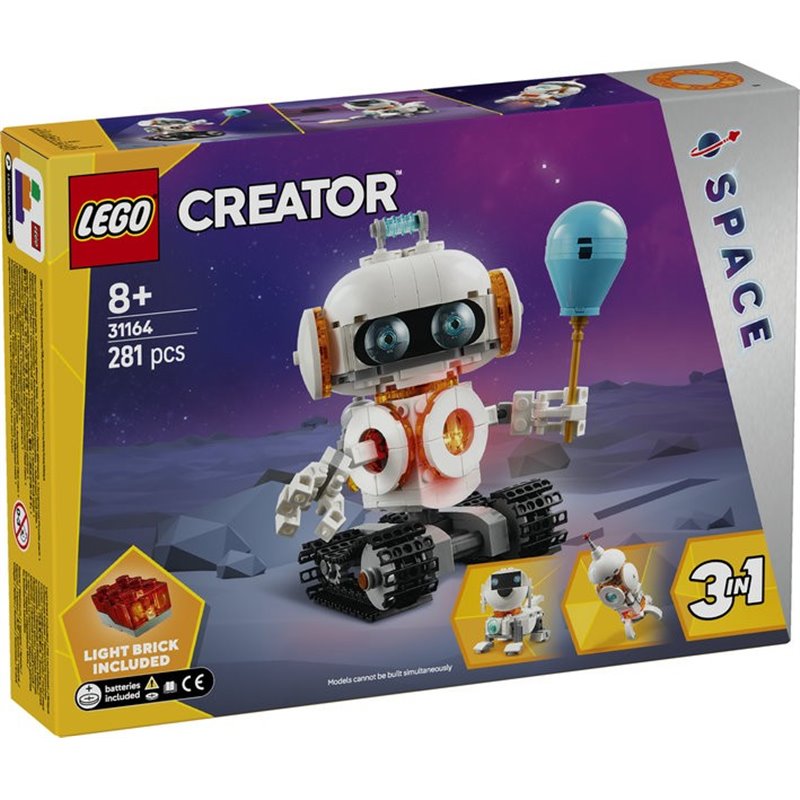 LEGO 3 EN 1 CREATOR - ROBOT ESPACIAL
