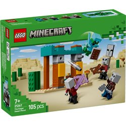 LEGO MINECRAFT - LA PATRULLA DEL DESIERTO DE LOS MALDEANOS