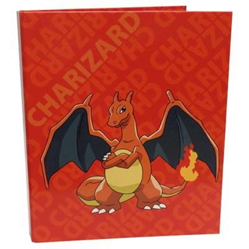 CARPETA 4 ANILLAS POKEMON CHARIZARD