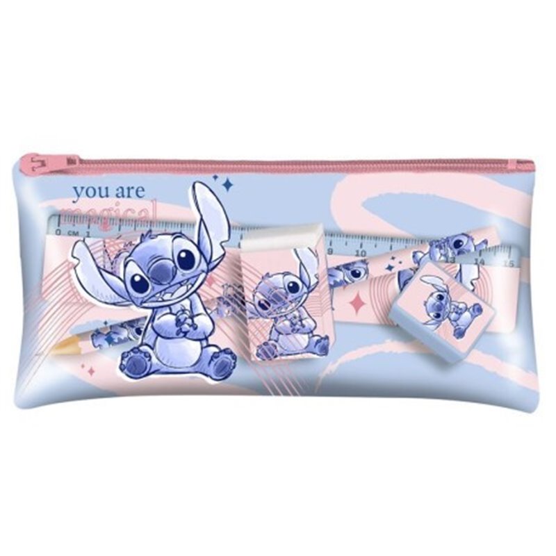 SET PAPELERIA EN ESTUCHE STITCH