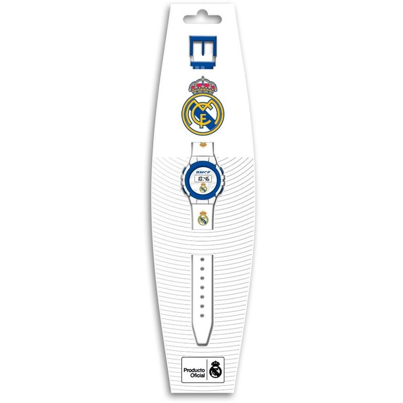 RELOJ DIGITAL KE02 REAL MADRID - BLANCO