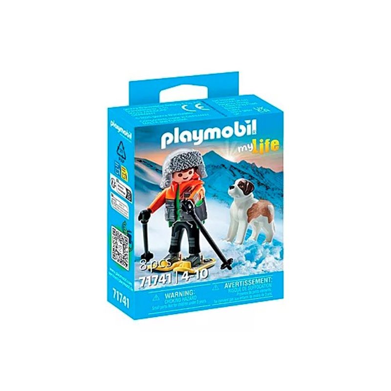 PLAYMOBIL - SENDERISTA CON SAN BERNARDO