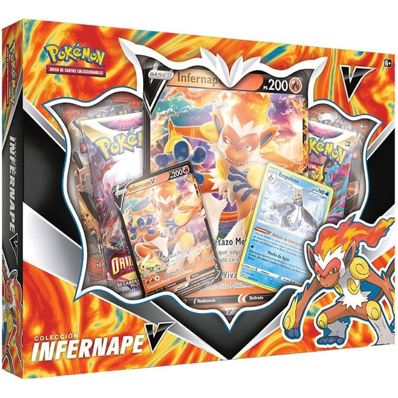 POKEMON TCG - V BOX INFERNAPE