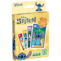 JUEGO DE CARTAS 4 EN 1 STITCH SHUFFLE
