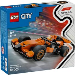 LEGO CITY - PILOTO DE F1 CON COCHE McLAREN