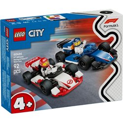 LEGO CITY - COCHES DE F1 WILLIAMS RACING Y HASS