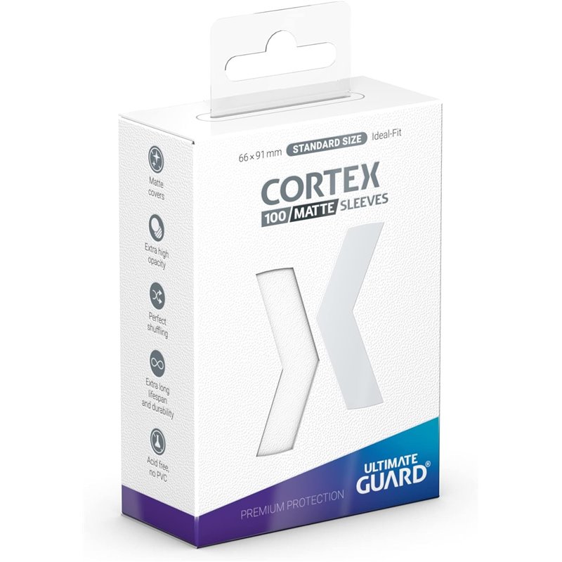 FUNDAS CORTEX TAMAÑO STANDARD 100UD - BLANCO MATE