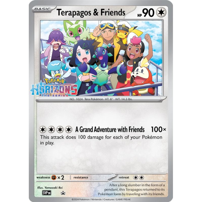 CARTA OVERSIZE TERAPAGOS Y AMIGOS EDICION LIMTADA