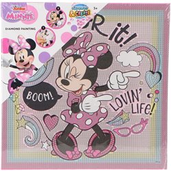 CUADRO DIAMANTES Y CREA BORDADOS MINNIE