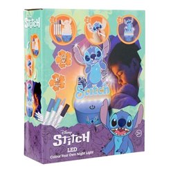 STITCH FIGURA PARA PINTAR CON LUZ LED