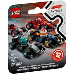 DISPLAY 36 LEGO MINIFIGURES - COCHES DE F1