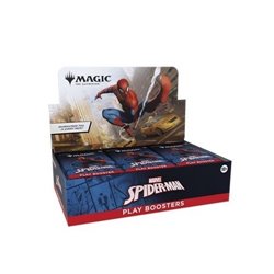 (PREPEDIDO) DISPLAY 30 SOBRES MAGIC MARVEL'S SPIDERMAN (INGLÉS)