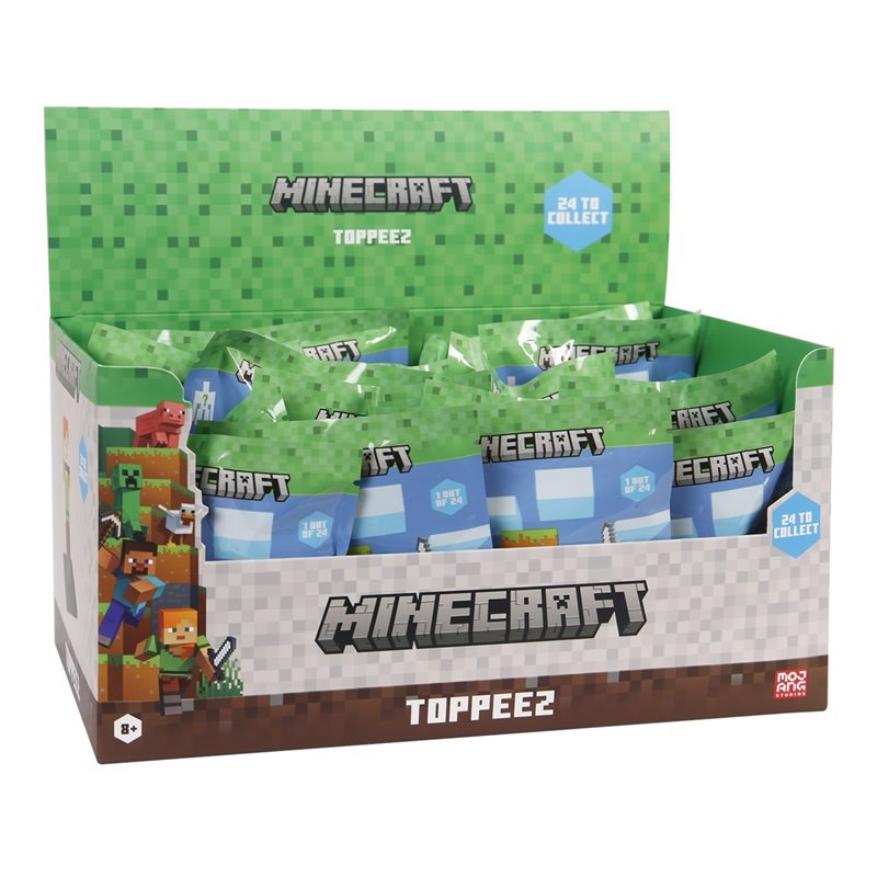 DISPLAY 12 SOBRES MINECRAFT