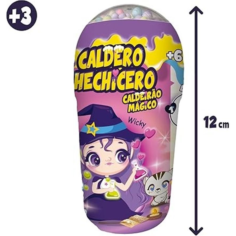 DISPLAY 12 UDS CALDERO HECHICERO MASCOTA ENCANTADA