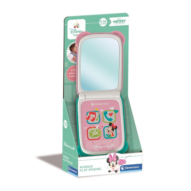 BABY PHONE DISNEY PLEGABLE MINNIE