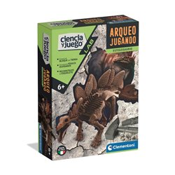 ARQUEOJUGANDO ESTEGOSAURIO