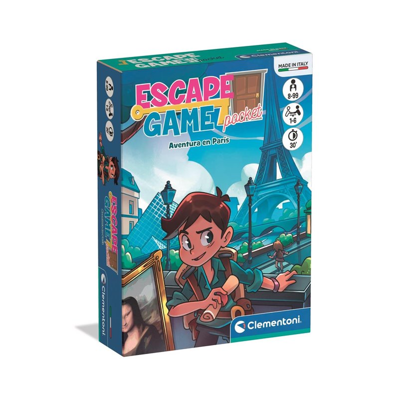 ESCAPE GAME POCKET - AVENTURA EN PARIS