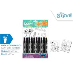 SET COLOREAR STITCH 10 ROTULADORES DE ALCOHOL V2