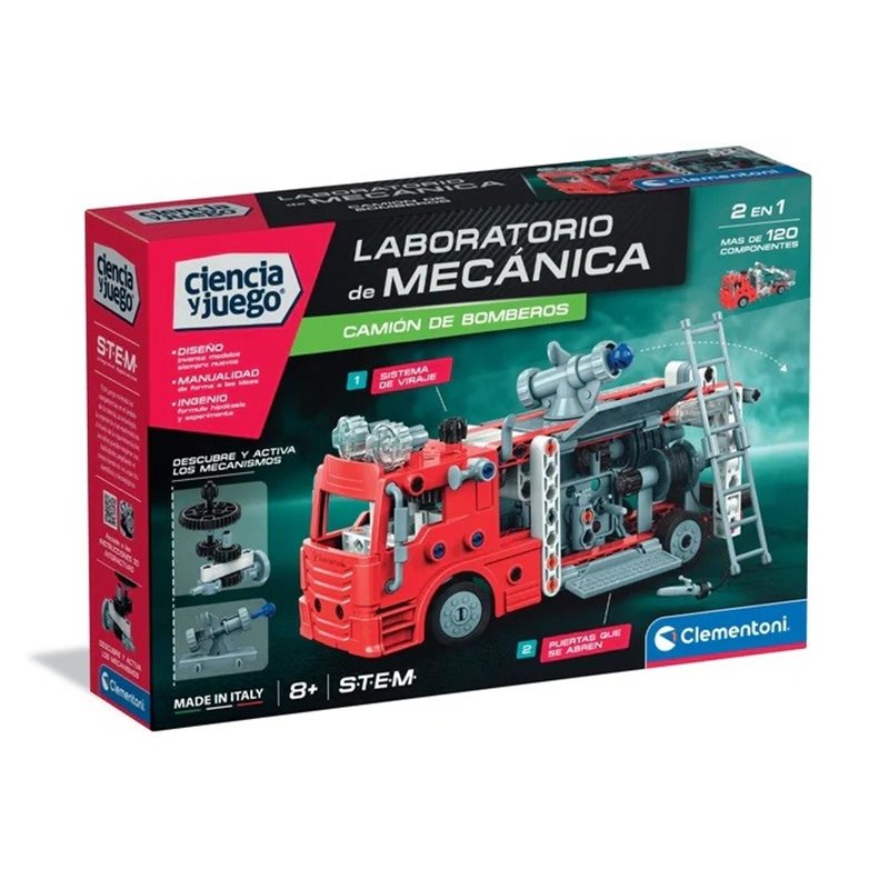 LABORATORIO DE MECANICA CAMION DE BOMBEROS