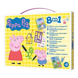 MALETÍN 8 EN 1 PEPPA PIG