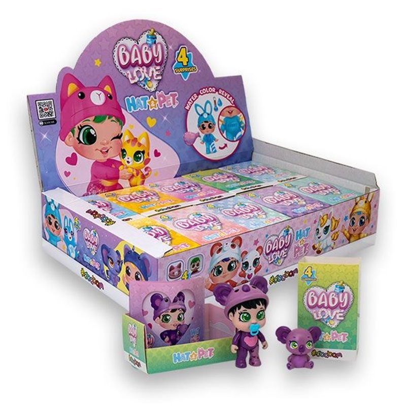 DISPLAY 10 BABY LOVE HAT AND PET