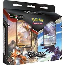 (PREPEDIDO) POKEMON TCG-V BATTLE DECK LYCANROC/CORVIKNIGHT 22Q1 EN (INGLÉS)