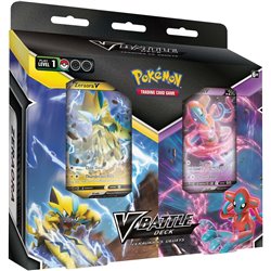 (PREPEDIDO) POKEMON TCG-V BATTLE DECK BUNDLE DEOXYS VS. ZERAORA EN (INGLÉS)